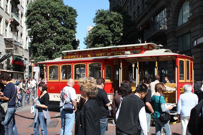 IMG_0260.jpg - Cable cars werden an der Endstation von Hand gedreht.